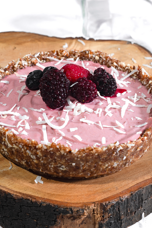 Pay de Queso Crudivegano (KETO)