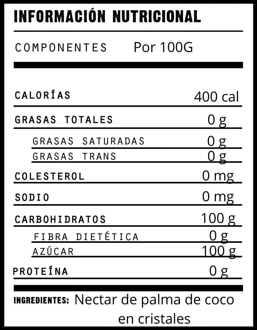 Azúcar de coco Nativa