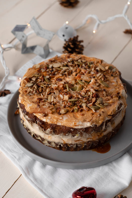 Pastel caramelo entero